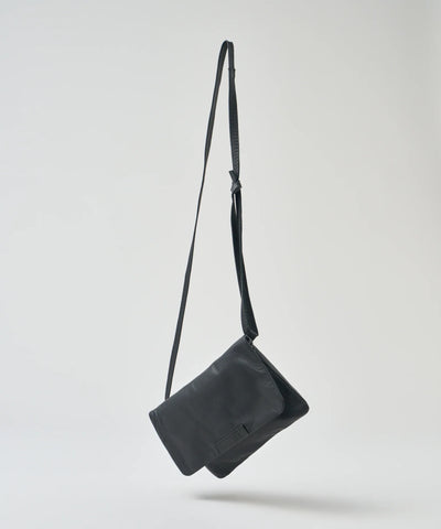 Clutch shoulder bag XS - Black / goatskin Bare