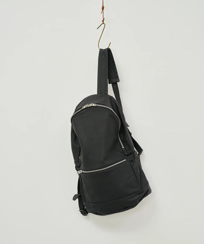 Daily backpack mid - Black / goatskin Bare