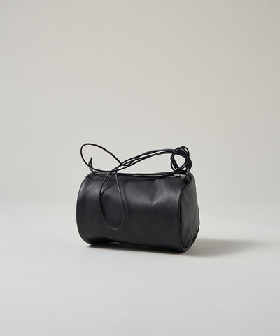 #15/ Canister shoulder Bag (black) / goatskin