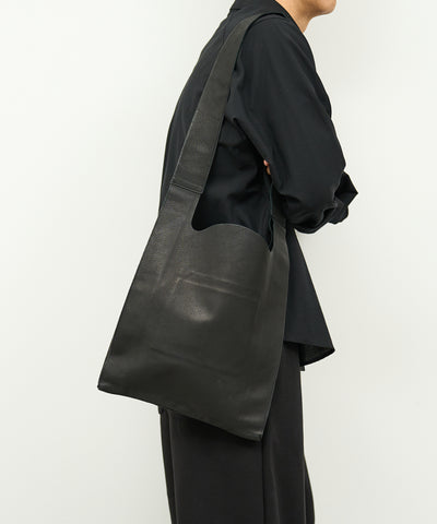 #30 / Reji-bukuro sling type (black) / pigskin