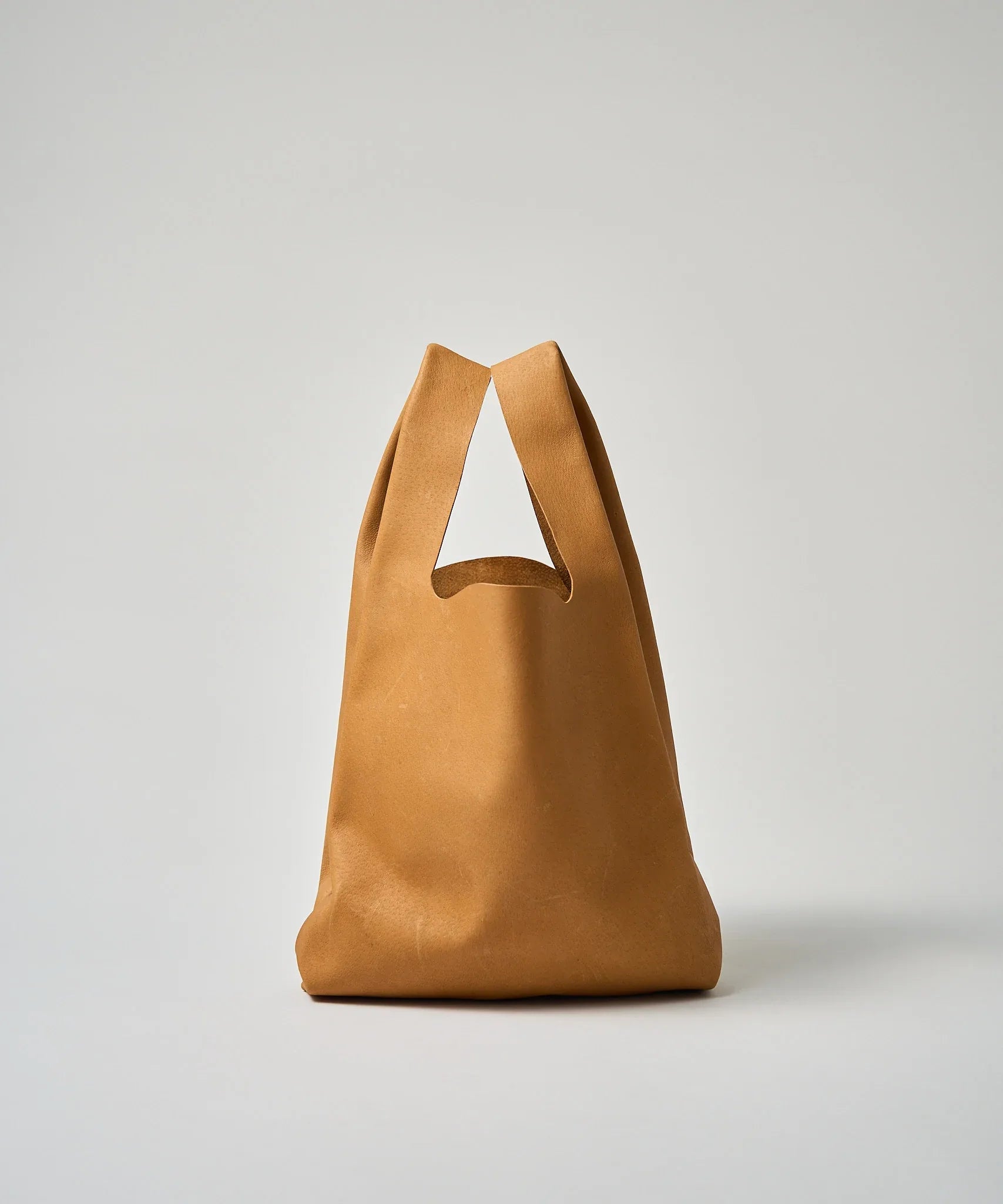 Nakajima Fes Tote Bag, Camel