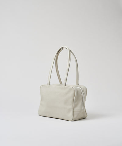 #30《SALE 30%》Square duffel bag XS (oatmeal) / pigskin