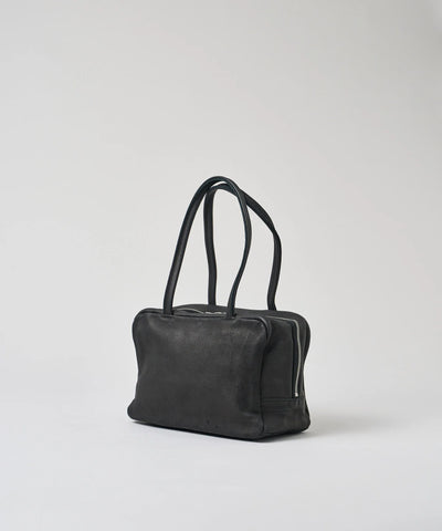 Square duffel bag XS - Black / pigskin Hallie
