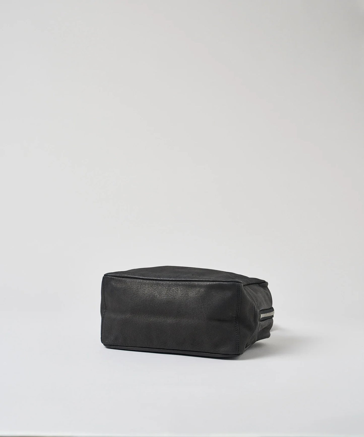 Square duffel bag XS (black) / pigskin "HALLIE" - REN WEB SHOP