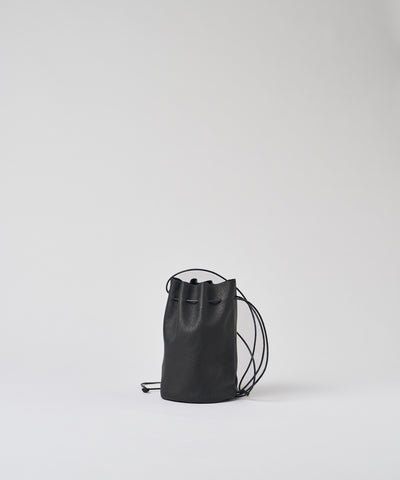 #30/ Mini Canister Bottle (black) / Pigskin
