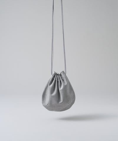 #39/ Balloon shoulder (sand gray) / pigskin