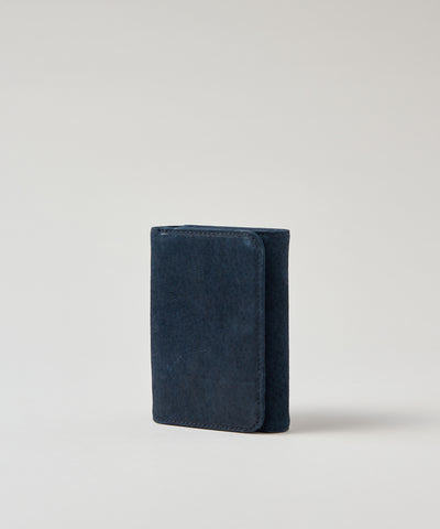 #33/ Postman wallet S (navy blue) / pigskin