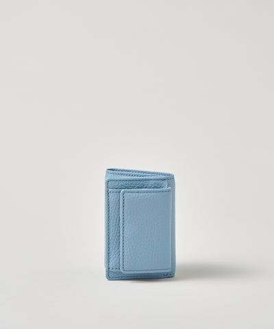 Mini wallet - blue haze / cowhide EN