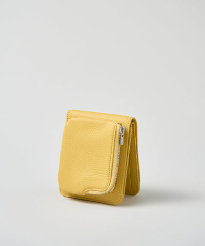 #53/ Patch pocket wallet (mimosa) / cowhide