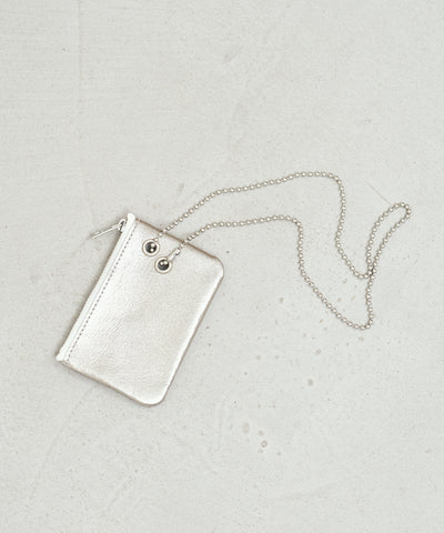 #36/藏前小包(銀色)/豬皮“LUSTRA”