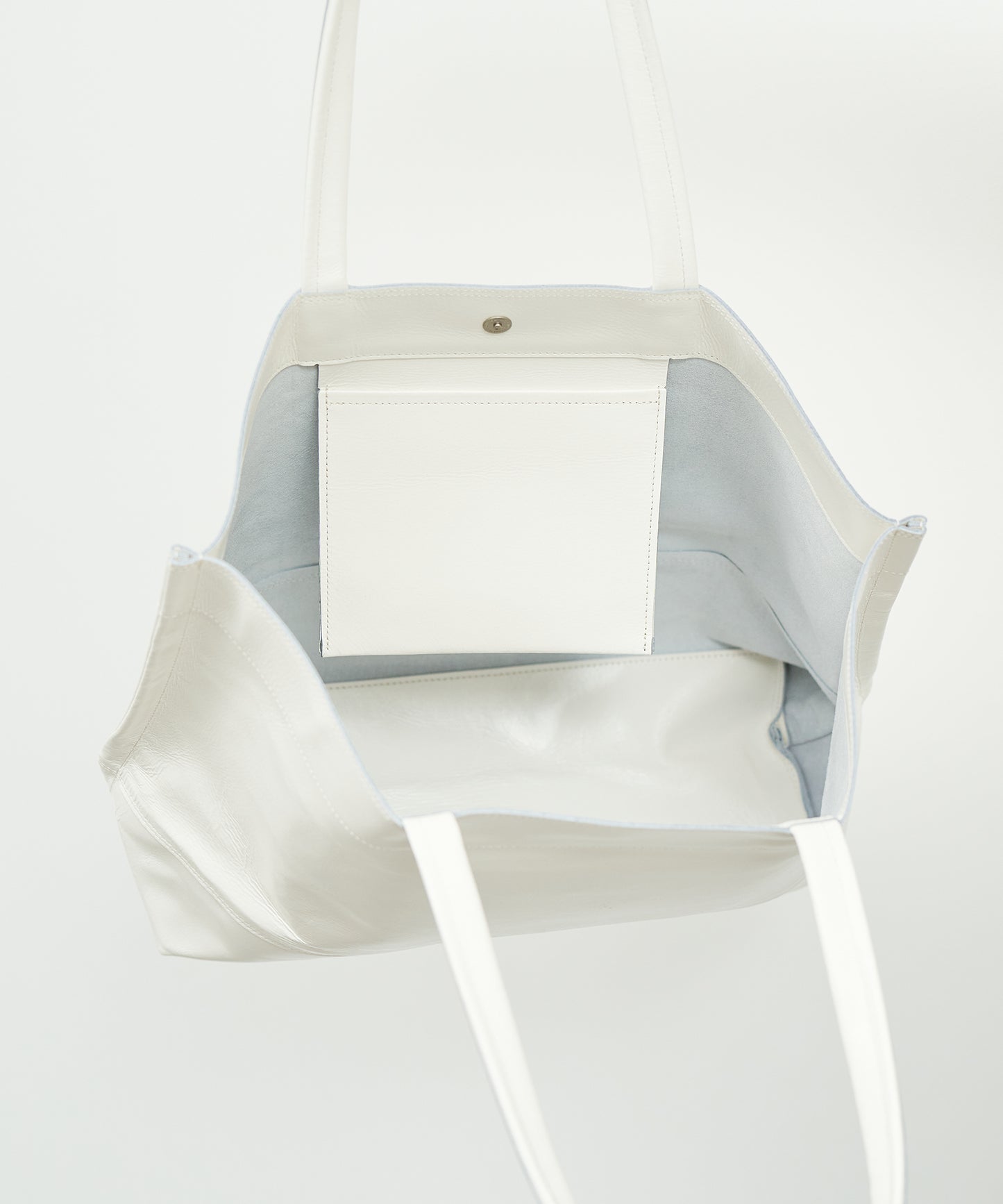 Wide tote bag L / pigskin Cerato