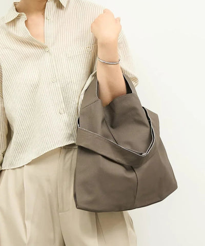 2way Reji-bukuro S - Greige / goatskin Bare