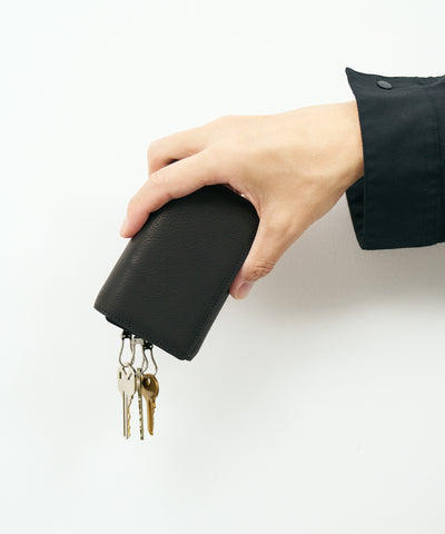 #55/ Key Merge Wallet (black) / cowhide