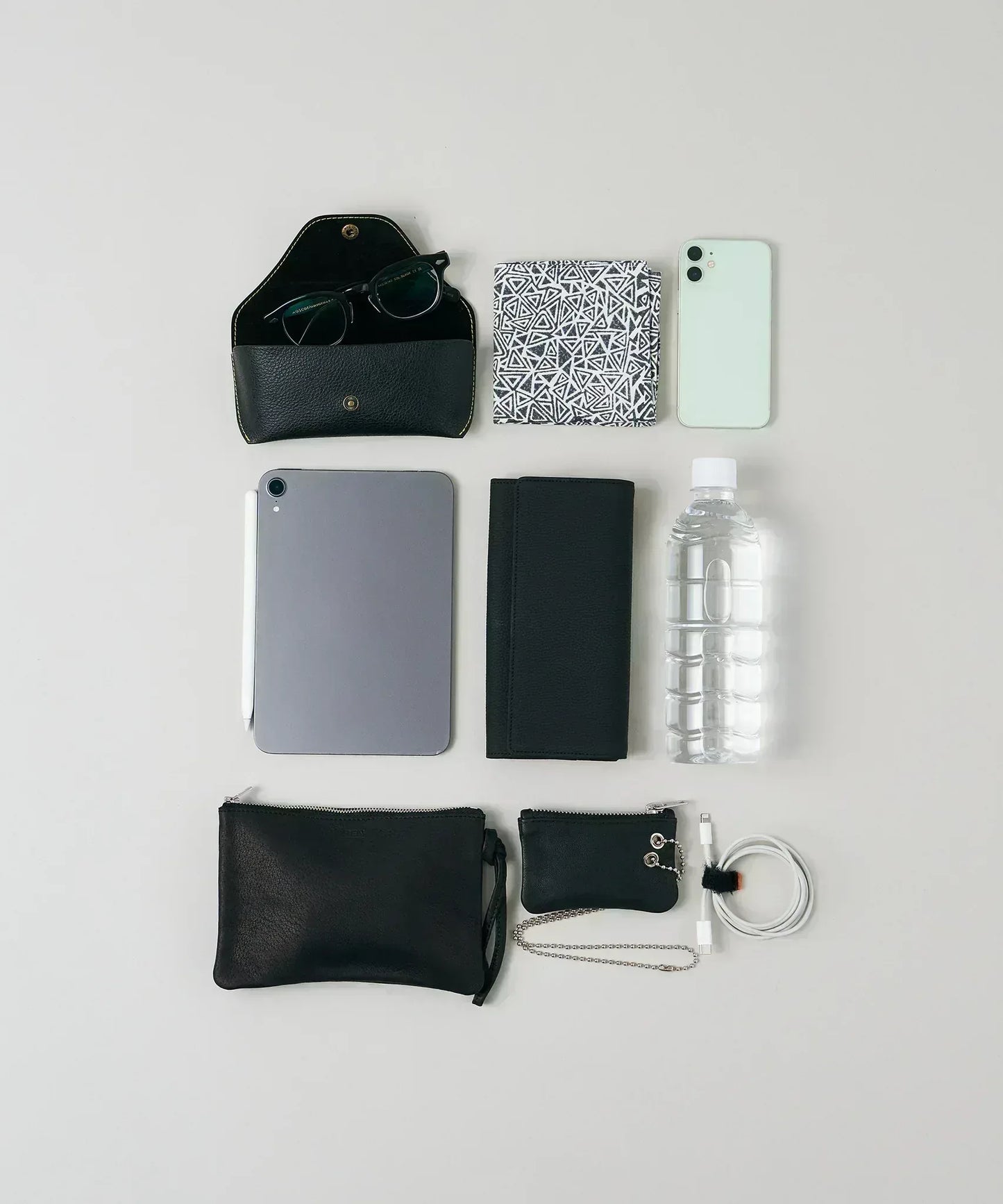 Reji-bukuro (pink beige) / pigskin "HALLIE" - REN WEB SHOP