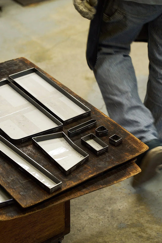 Cutting the dies, carrying on the craft 〜 A Visit to the Cutting Die Workshop