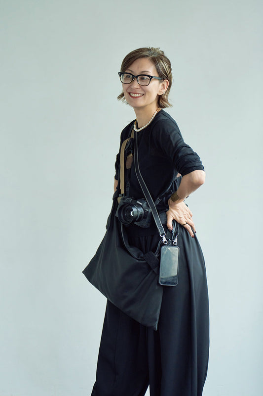 〈interview〉- Masako Nakagawa / "Square shoulder bag"