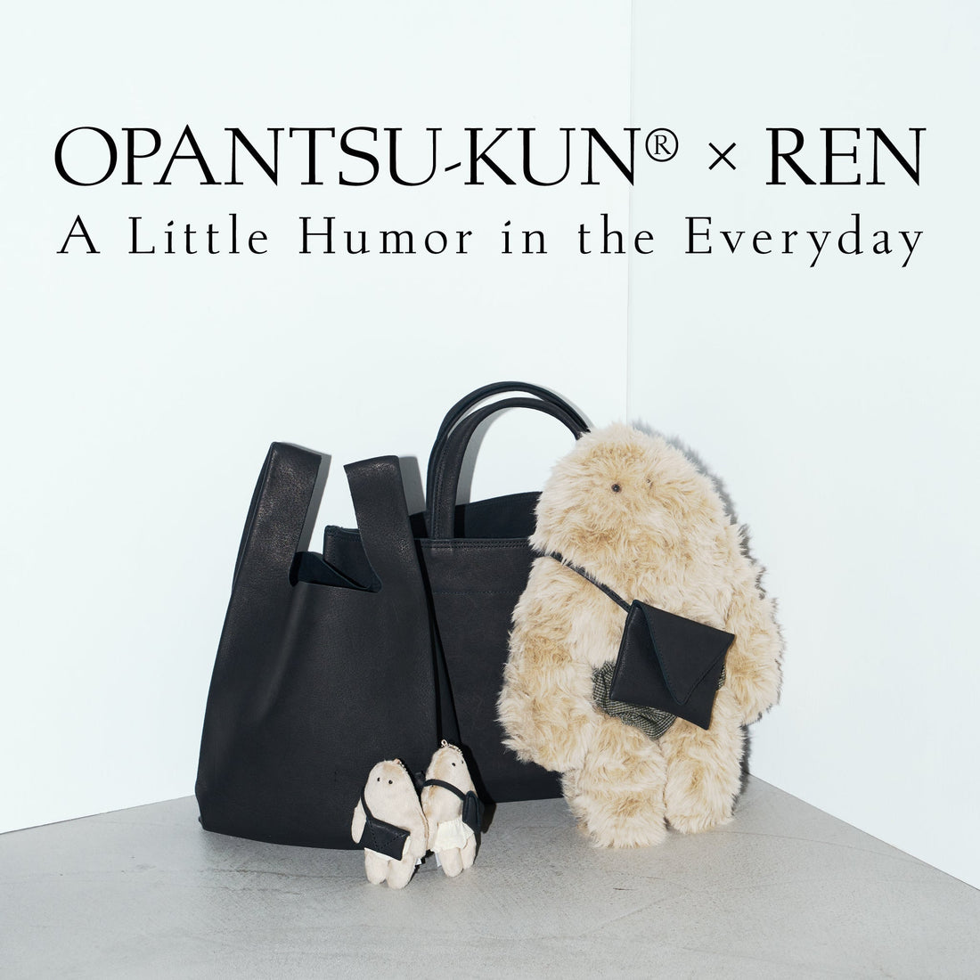 ＜COMING SOON＞ Opantsu-kun × REN | A Playful Collaboration Bringing a Little Humor to Everyday Life