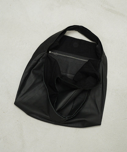 #11 / 2way Reji-bukuro S (black) / goatskin "BARE"