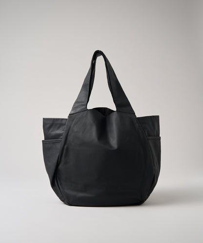 #11b / Pumpkin sack (greige) / goatskin "BARE"