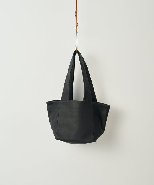 #11《SALE 30%》Carry Tote (black) / goatskin "BARE"