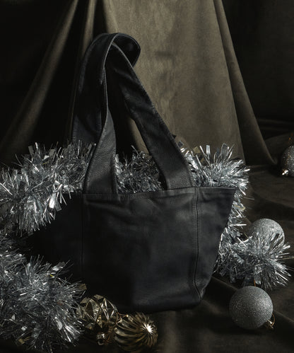 #11/ 手提包 (黑色) / 山羊皮 "BARE" 