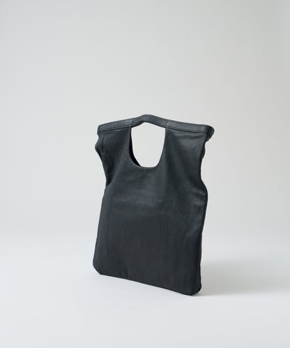 #11/ LP bag (black) / goatskin "BARE"