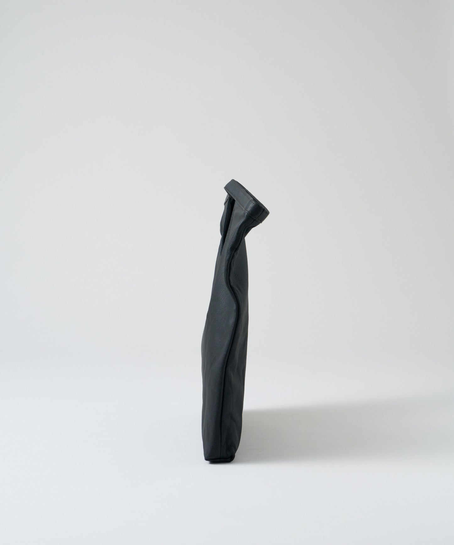 #11/ LP bag (black) / goatskin "BARE"