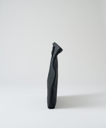 #11/ LP bag (black) / goatskin "BARE"