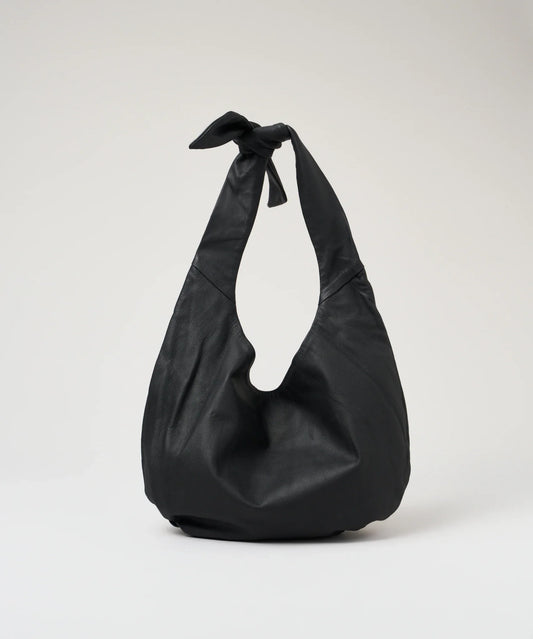 Round Shoulder Separate (black) / goatskin "BARE" - REN WEB SHOP