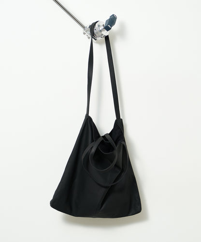 Flux Tote - Black / goatskin Bare