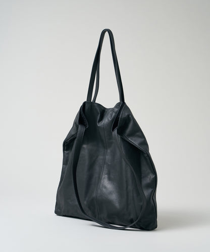 Flux Tote - Black / goatskin Bare