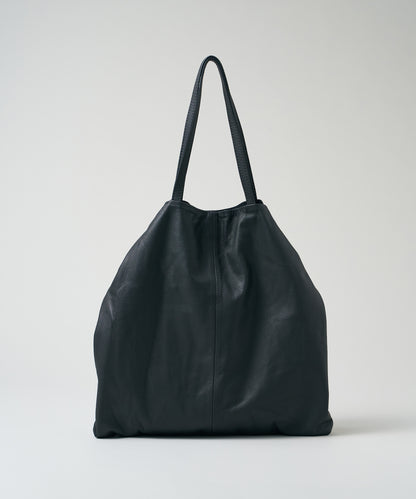 Flux Tote - Black / goatskin Bare