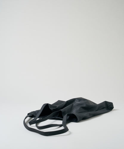 Flux Tote - Black / goatskin Bare