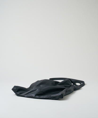 Flux Tote - Black / goatskin Bare