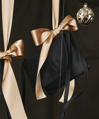 #11 / 手拿包 XS (黑色) / 山羊皮 "BARE"