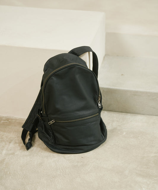 sold out / #11 / Daily backpack (black) / goatskin "BARE"