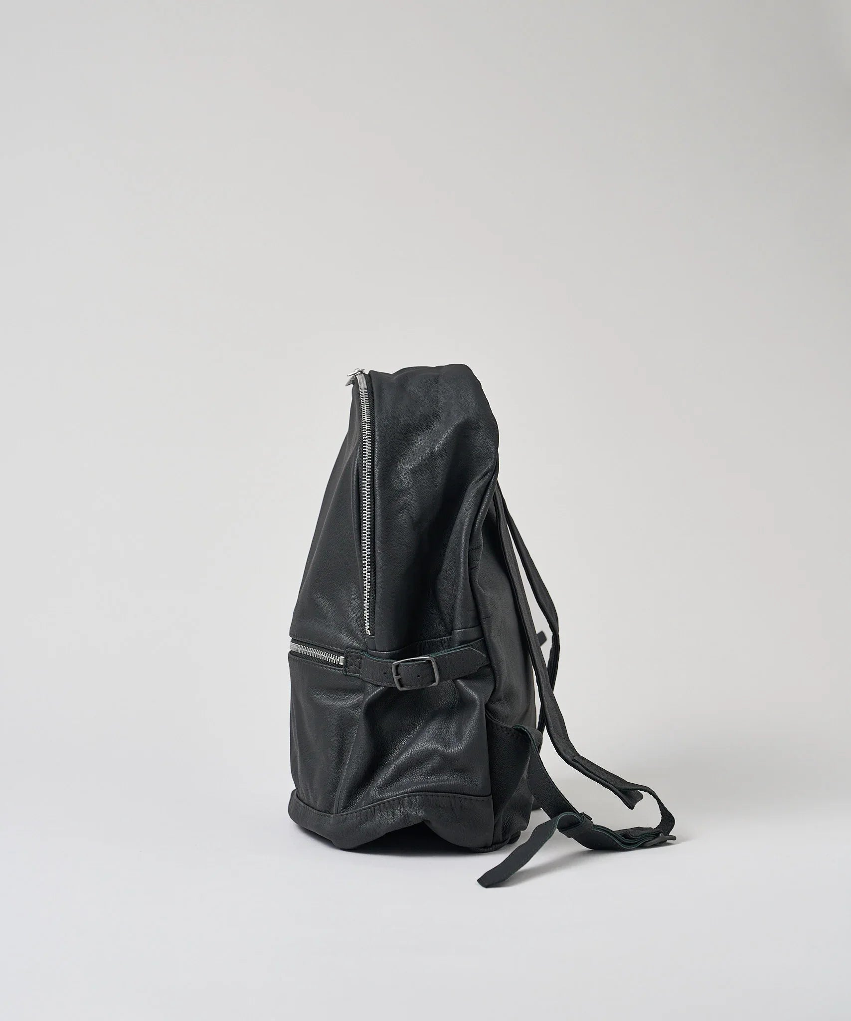 REN / Tokyo 】Soft Goat Leather Simple Backpack