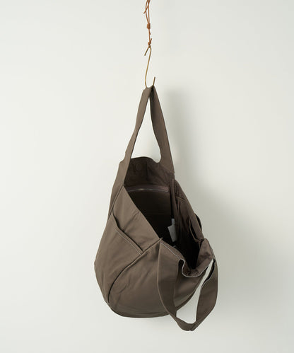 #11b / Pumpkin sack (greige) / goatskin "BARE"