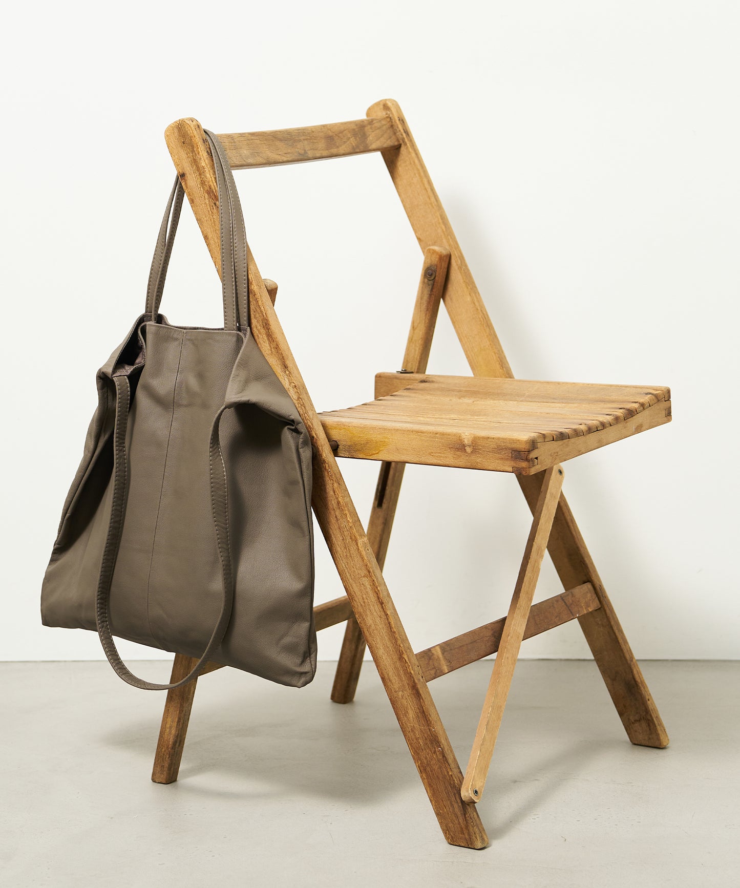 Flux Tote - Greige / goatskin Bare