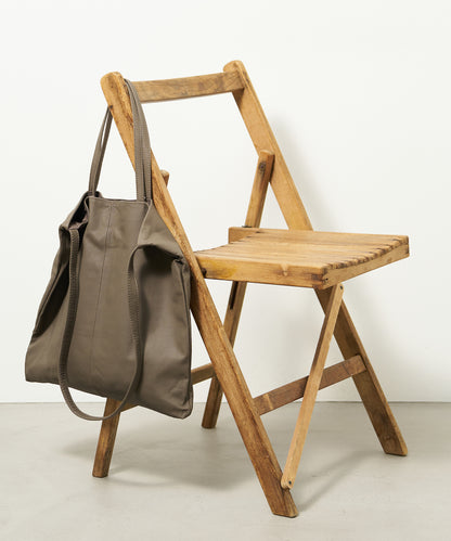Flux Tote - Greige / goatskin Bare