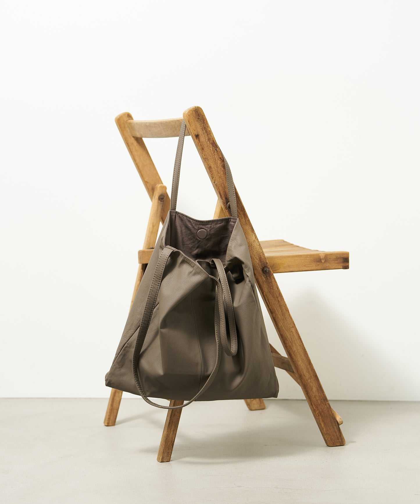 Flux Tote - Greige / goatskin Bare