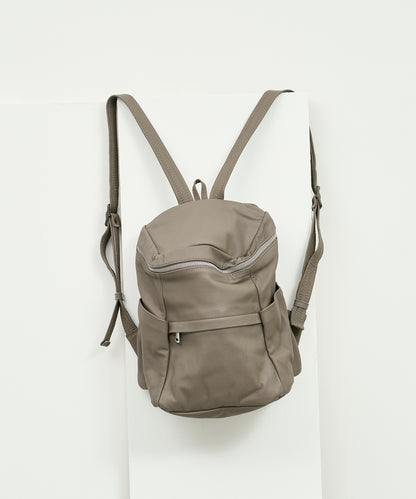 Box backpack - Greige / goatskin Bare