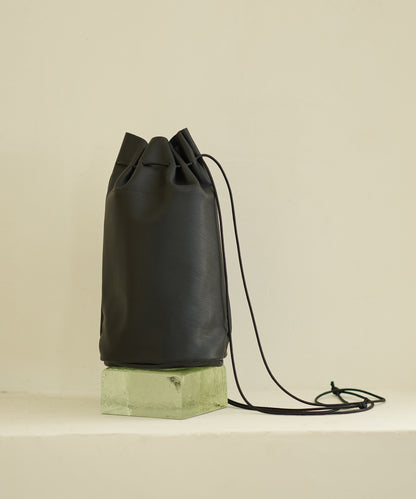 罐瓶（黑色）/ 山羊皮“STILL” 