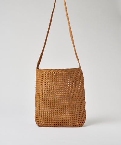 #16/ Box shoulder bag (camel) / goatskin 