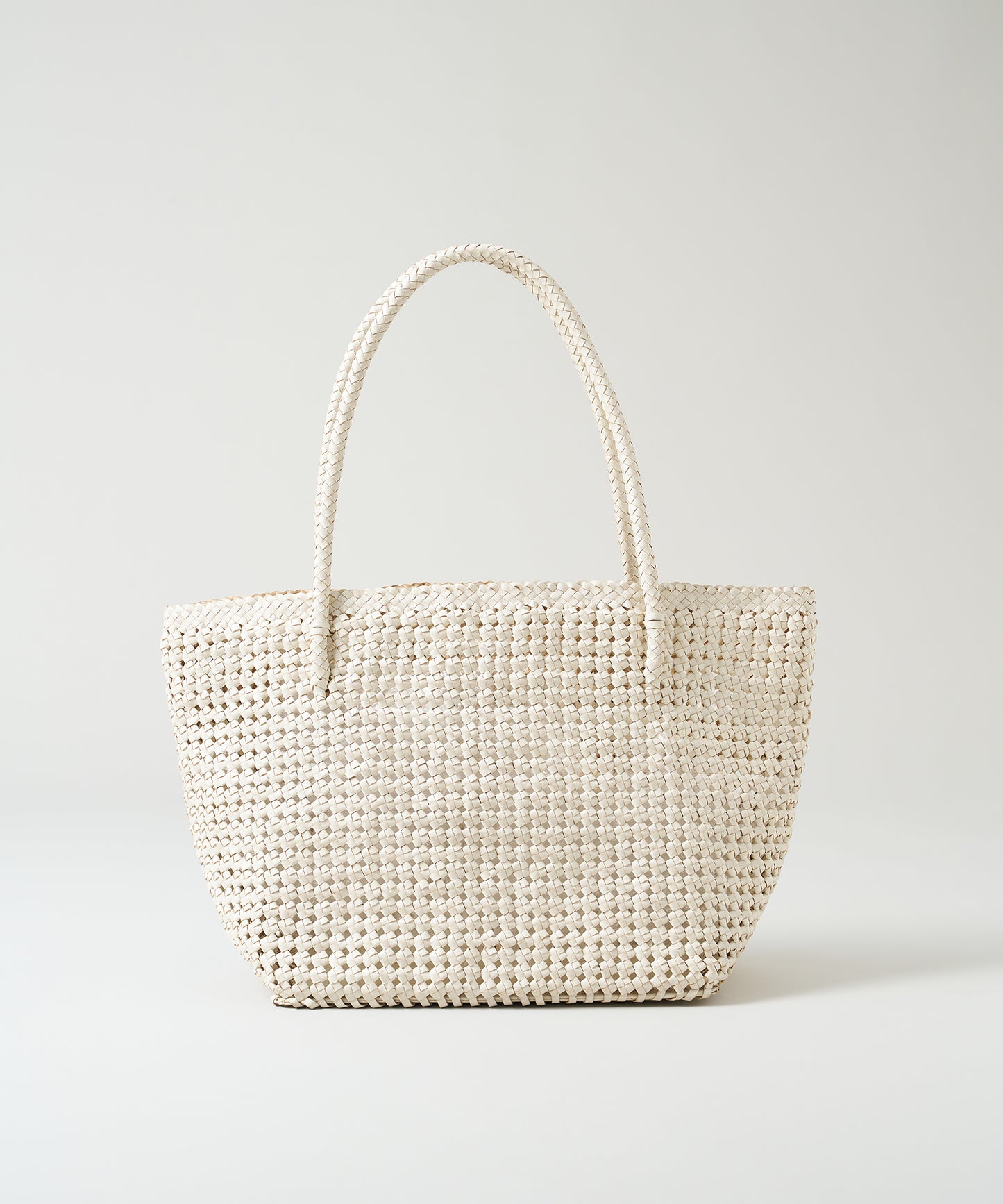 #16/ Book carry (oatmeal) / goatskin "GOAT MESH"