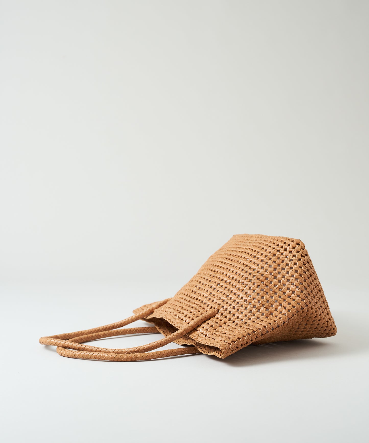 #16/ Book carry (camel) / goatskin "GOAT MESH"