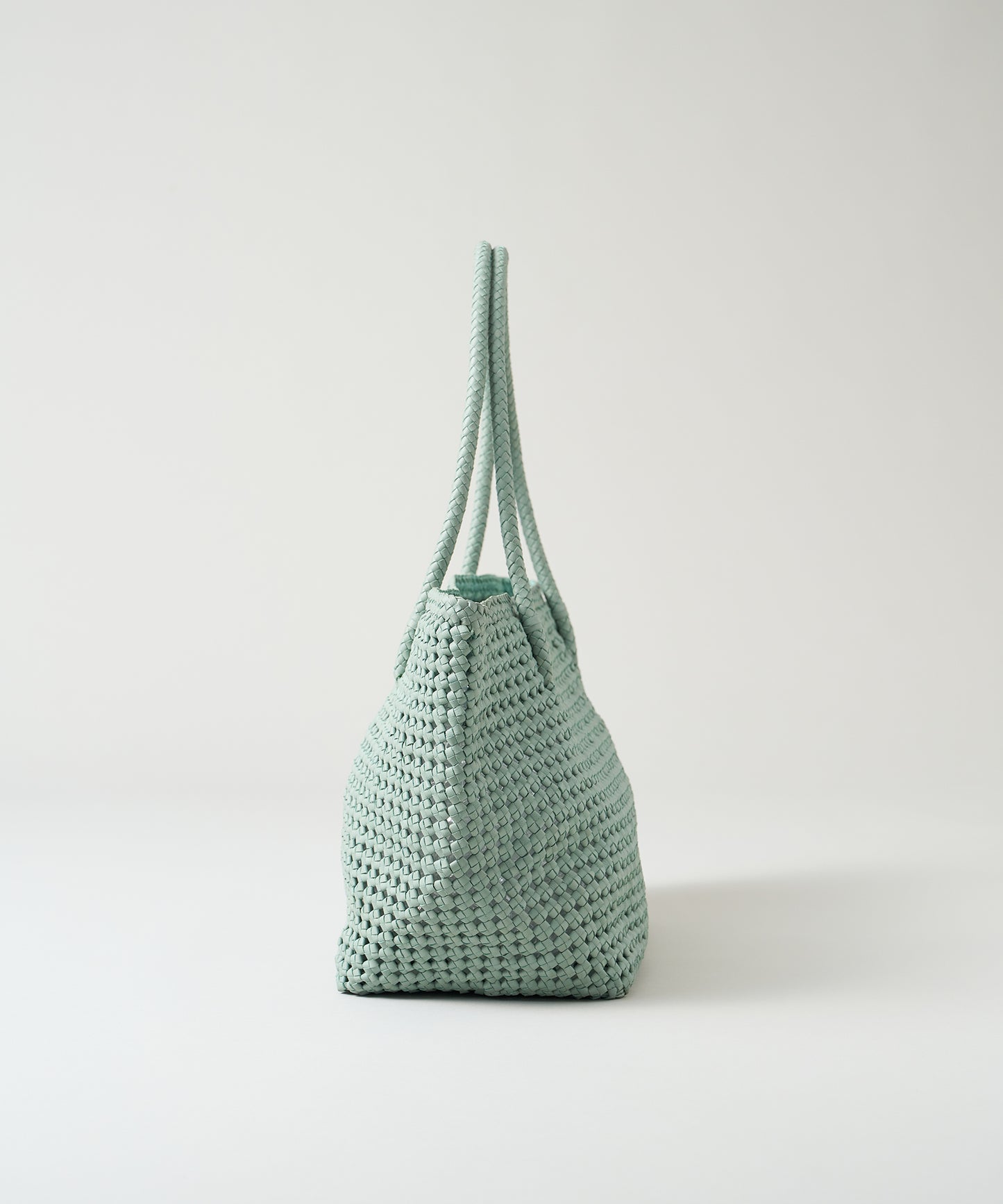 #16/ Book carry (sage green) / goatskin "GOAT MESH"