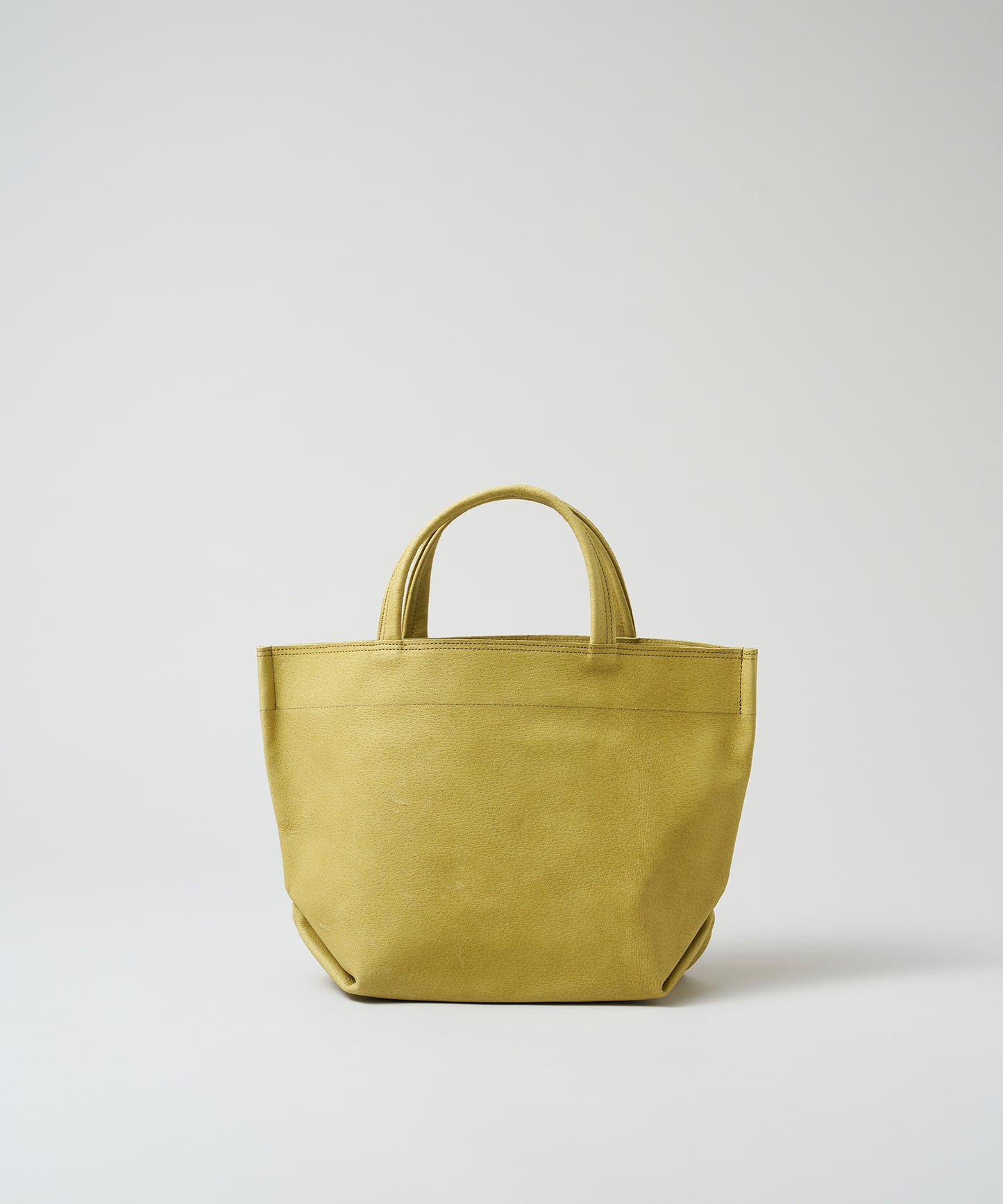 Lunch bag S - pistachio yellow / pigskin Hallie