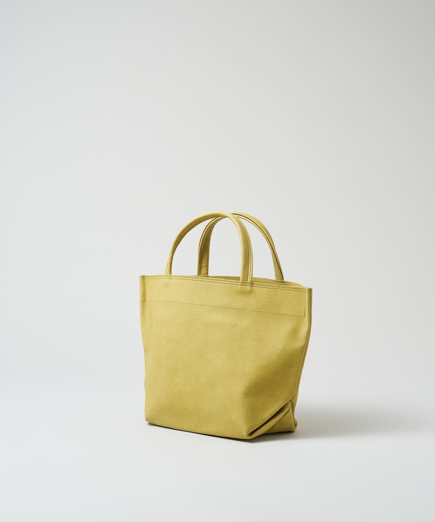 Lunch bag S - pistachio yellow / pigskin Hallie