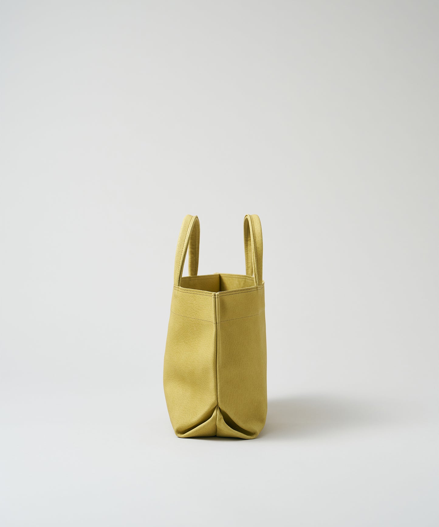 Lunch bag S - pistachio yellow / pigskin Hallie